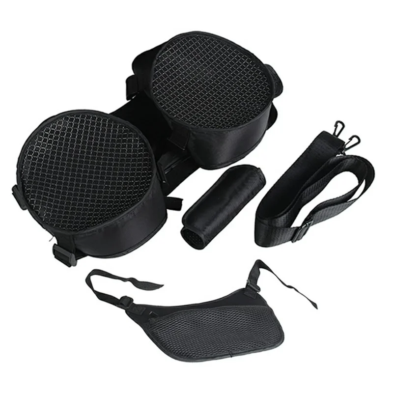 Portable Travel Case for JBL Boombox 4 Bluetooth-compatible Speaker Mesh Cover Carrying Bag with Shoulder Strap