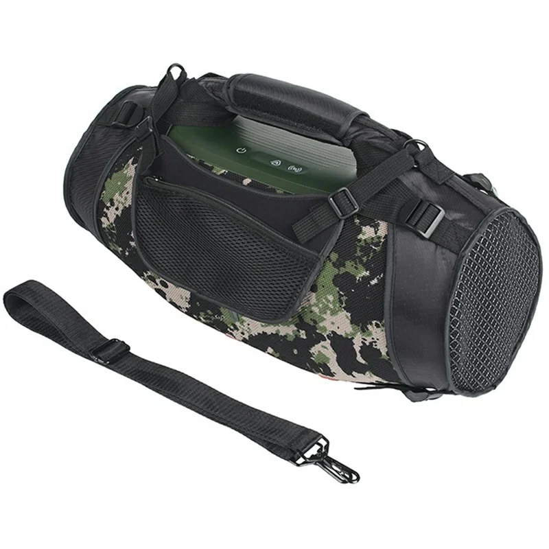 Portable Travel Case for JBL Boombox 4 Bluetooth-compatible Speaker Mesh Cover Carrying Bag with Shoulder Strap
