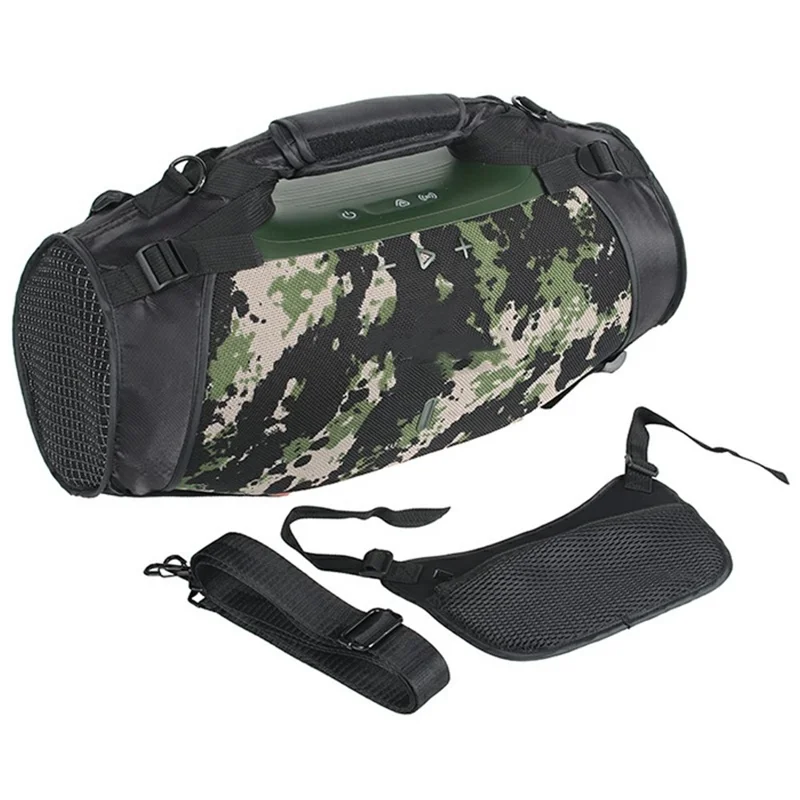 Portable Travel Case for JBL Boombox 4 Bluetooth-compatible Speaker Mesh Cover Carrying Bag with Shoulder Strap