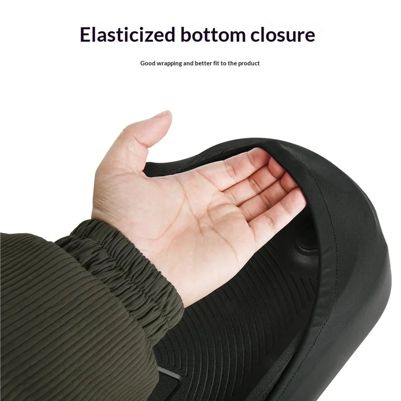 For JBL PartyBox On-The-Go 2 / on-The-Go Dustproof Cover Lycra Fabric Protective Speaker Cover - Black