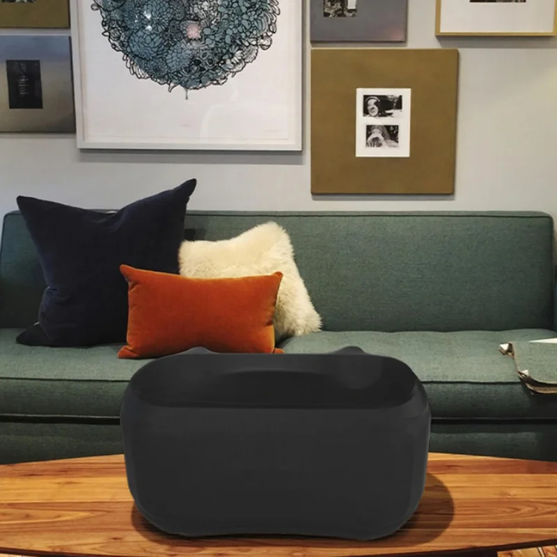 For JBL PartyBox On-The-Go 2 / on-The-Go Dustproof Cover Lycra Fabric Protective Speaker Cover - Black
