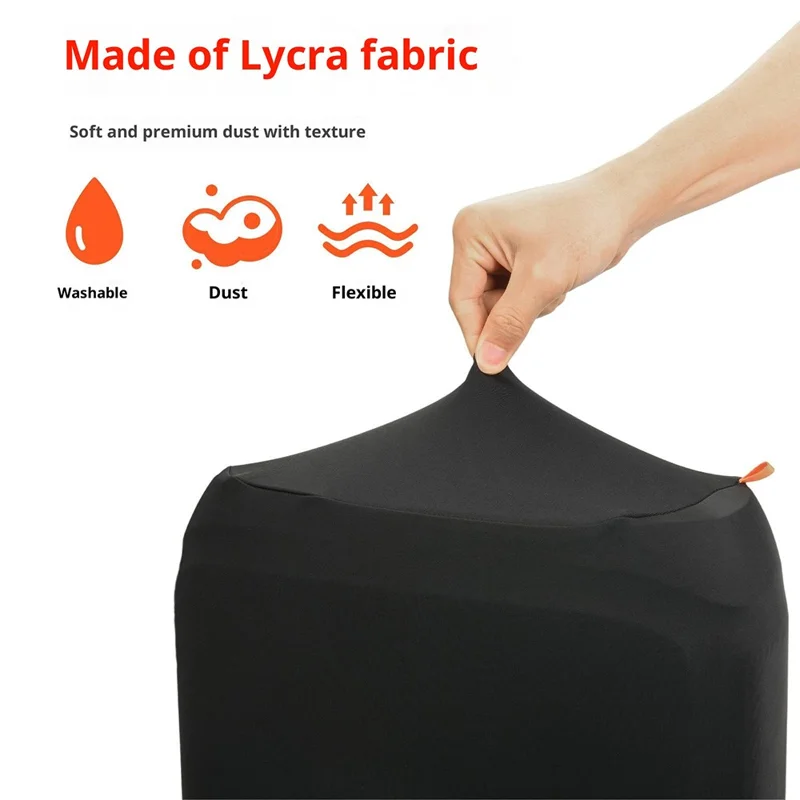 Funda para JBL PartyBox Encore 2, cubierta protectora portátil de tela Lycra - Negro