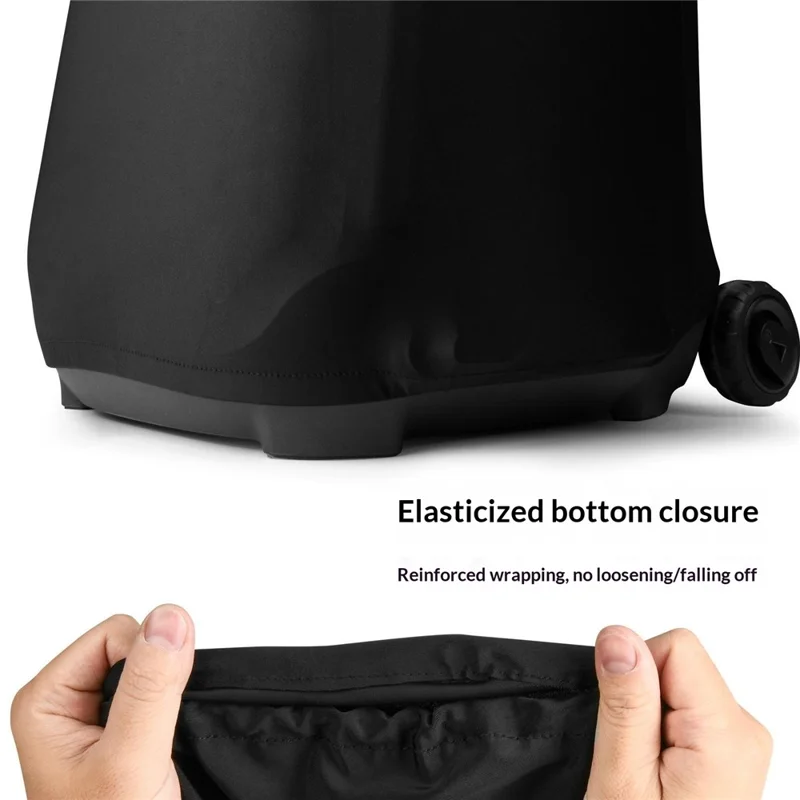 Für JBL PartyBox 720 / 710 Lycra-Staubabdeckung für Outdoor-Lautsprecher, hochelastische Schutzhülle - Schwarz