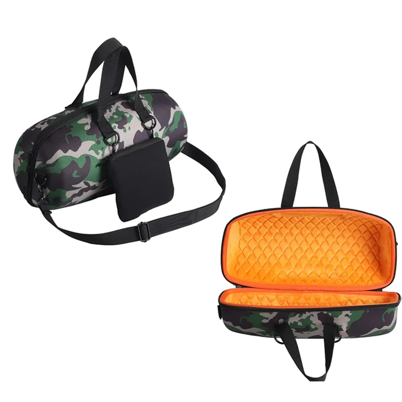Carrying Case for JBL Xtreme 5 Bluetooth-compatible Speaker Shockproof Hard EVA Protective Storage Bag with Shoulder Strap - Camouflage