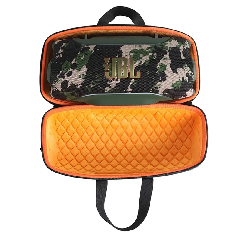 Carrying Case for JBL Xtreme 5 Bluetooth-compatible Speaker Shockproof Hard EVA Protective Storage Bag with Shoulder Strap - Camouflage