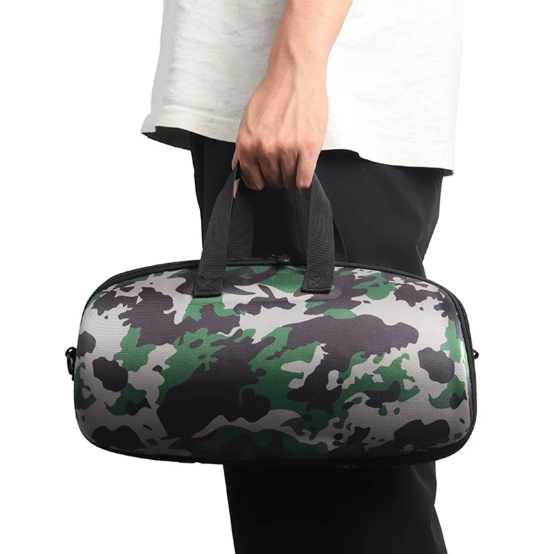 Carrying Case for JBL Xtreme 5 Bluetooth-compatible Speaker Shockproof Hard EVA Protective Storage Bag with Shoulder Strap - Camouflage