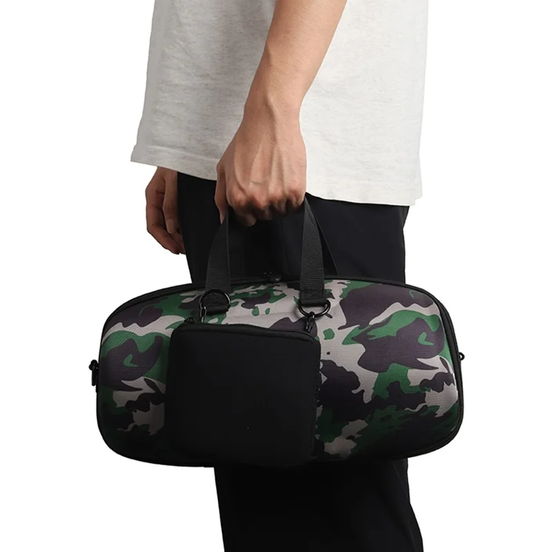 Carrying Case for JBL Xtreme 5 Bluetooth-compatible Speaker Shockproof Hard EVA Protective Storage Bag with Shoulder Strap - Camouflage