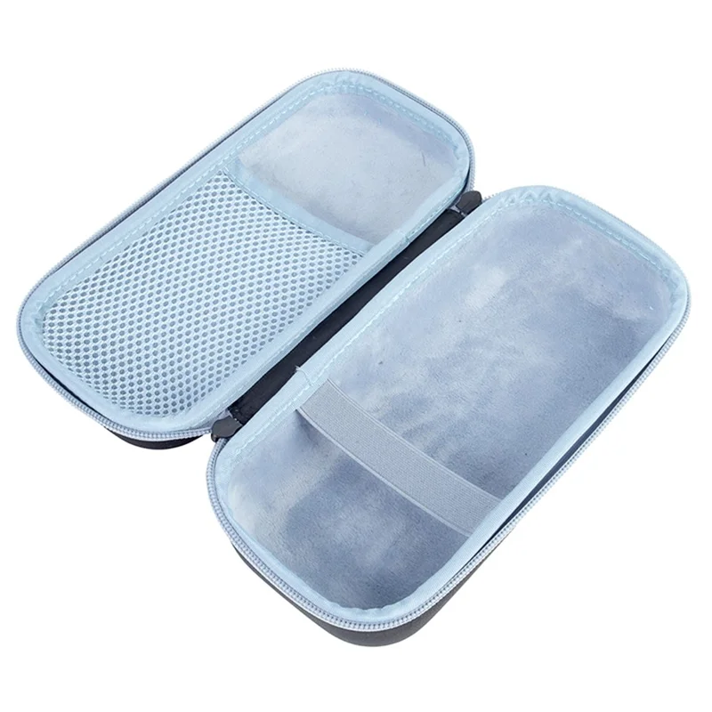 Housse de transport pour JBL BandBox Solo, boîtier de rangement EVA rigide, sac portable et couverture de protection - Noir / Bleu