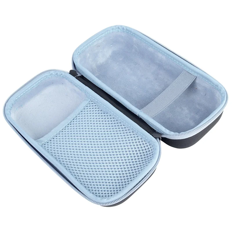 Housse de transport pour JBL BandBox Solo, boîtier de rangement EVA rigide, sac portable et couverture de protection - Noir / Bleu