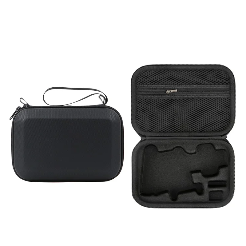 Custodia per DJI Osmo Mobile 8P Borsa portatile Custodia protettiva rigida in Lycra con rivestimento EVA - Nero