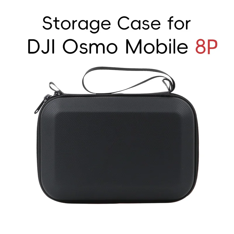Custodia per DJI Osmo Mobile 8P Borsa da viaggio portatile in materiale Lycra Custodia protettiva a prova di urti con tracolla - Nero