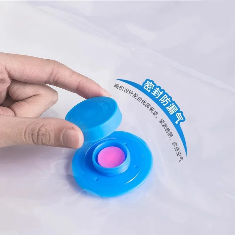 20Pcs / Set 5 Sizes Vacuum Storage Bags with Hand Pump Space Saver Compression Bags for Clothes Bedding