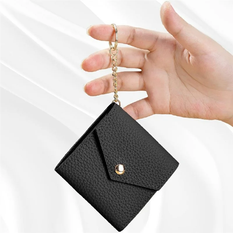 Travel Leather Jewelry Organizer Case Compact Portable Storage Bag for Earrings Rings Necklace - Black