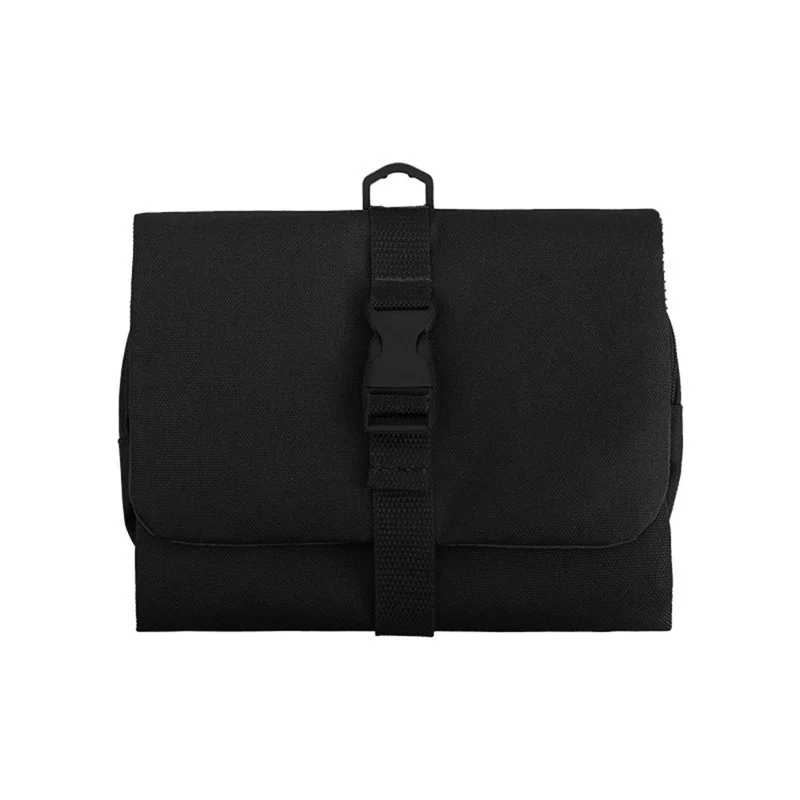 Hanging Makeup Toiletry Bag Large Capacity Detachable Travel Cosmetic Organizer - Black