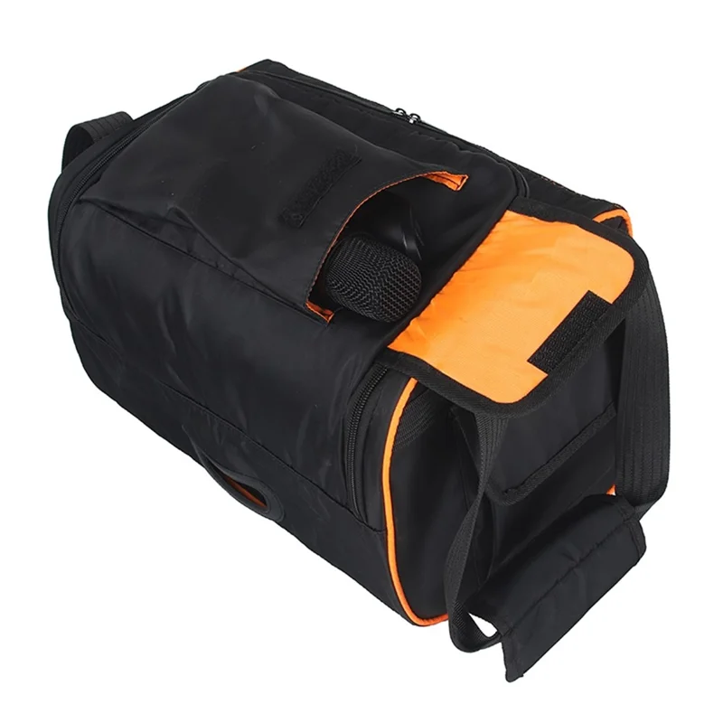 Tragbare Aufbewahrungstasche für JBL BandBox Trio Smart Speaker Atmungsaktives Mesh-Design mit Schultergurt und Griff