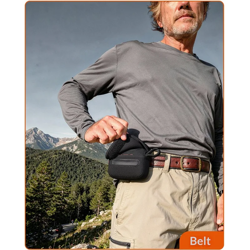 Portable Storage Case for JBL GO5 / GO4 / GO2 Diving Material Magic Tape Speaker Carrying Pouch