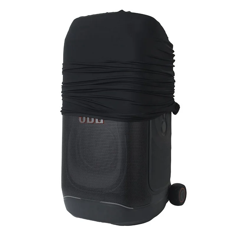 For JBL PartyBox 330 Dust Cover High Elastic Lycra Fabric Washable Protective Sleeve - Black