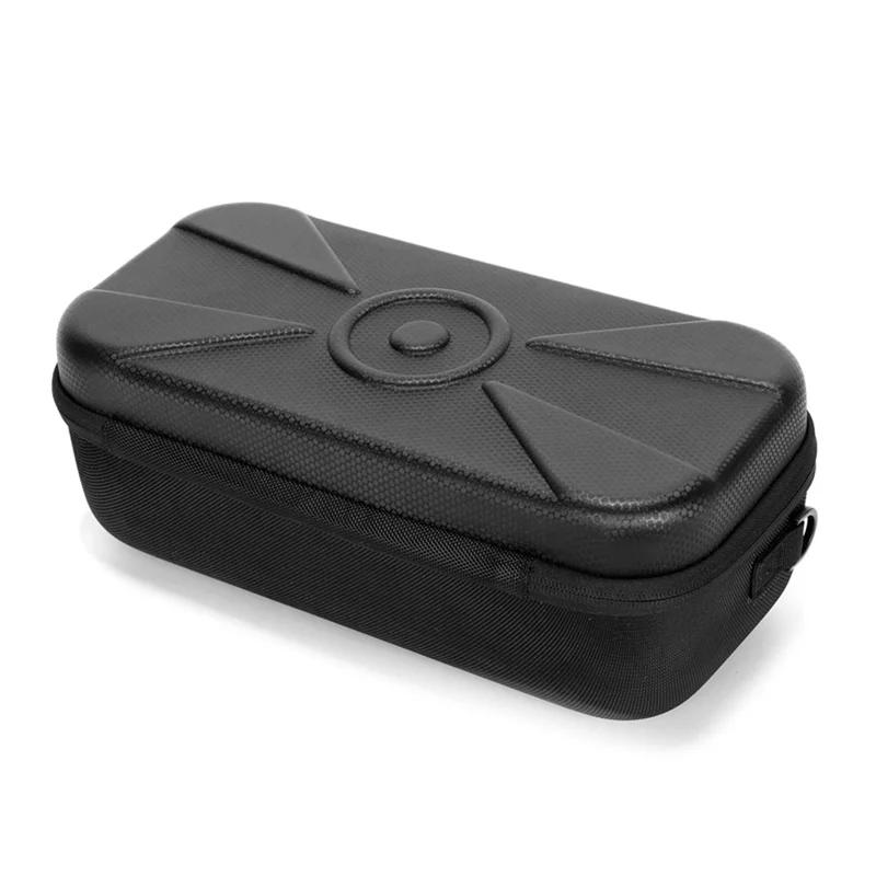 For JBL Pulse 6 Bluetooth-compatible Speaker Carrying Case EVA Anti-Pressure Drop-Resistant Storage Bag with Shoulder Strap - Black