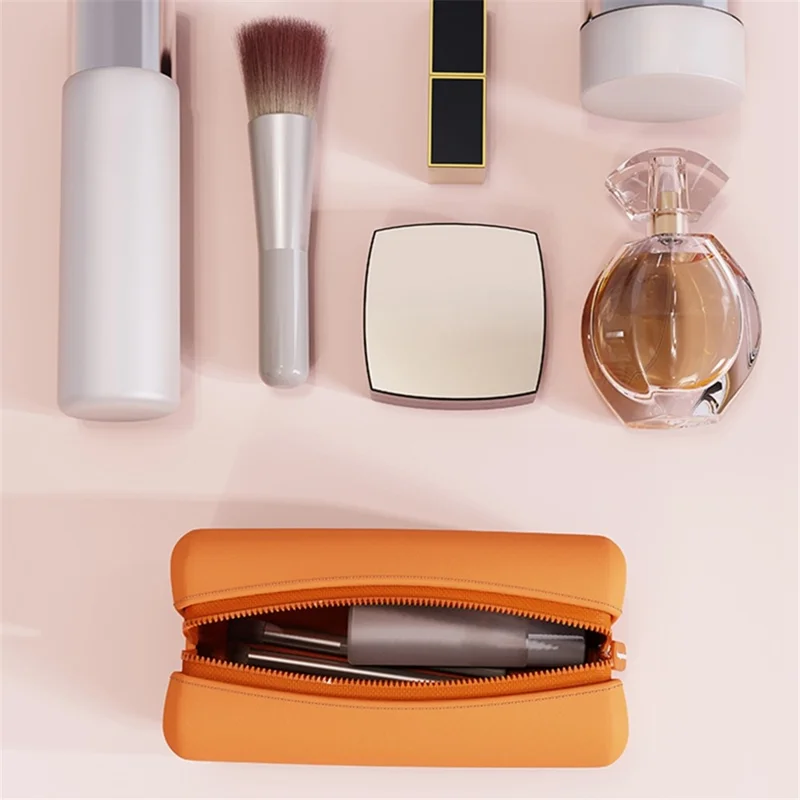 FUNGOOFUN Rectangle Shape Digital Accessories Storage Case Mouse Power Bank Cable Charger EVA Carrying Bag - Yellow