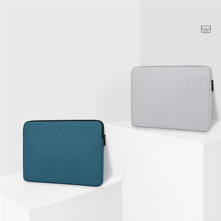 Bubm FMBM-13 Notebook Bag de Transporte Para Portátiles Portátiles de 15 Pulgadas Bolsas Protectores de Protección Con la Cremallera a Prueba de Golpes - Gris