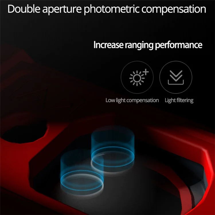 SNDWAY SW-DS120 120M Telemetro laser Sensore di angolo elettronico Distanziometro digitale Righello laser (Senza batteria) 