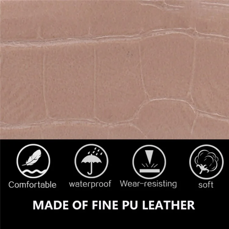 FFY FY19022-10 Stylish Stone Texture PU Leder Damen Kurzbörse Kartenhalter Geldbörse - Schwarz