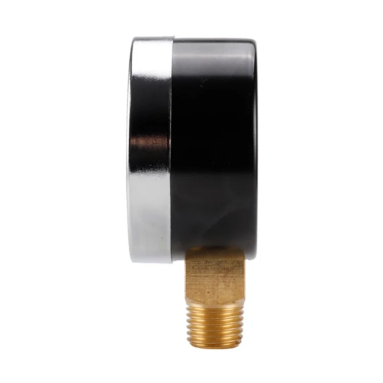 TS-50-14 1 / 4'' NPT Presión Inferior Montaje Manómetro Dual Escala Manómetro De Presión De Agua 0-200 PSI Rango De Prueba Manómetro De Presión De Aceite