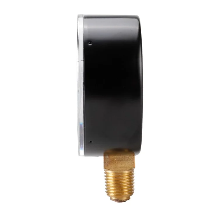 TS-Z54 0-100 фунт/кв.дюйм / 0-7 бар Двухшкальный манометр для фильтра бассейна, аквариума, воды, воздуха, газа, измеритель давления с нижним креплением 1/4 NPT