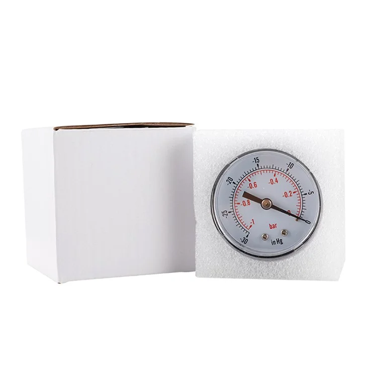 TS-Y50Z-1-0bar Axial Air Pressure Gauge -1-0 Bar Medidor de presión de aceite hidráulico y agua