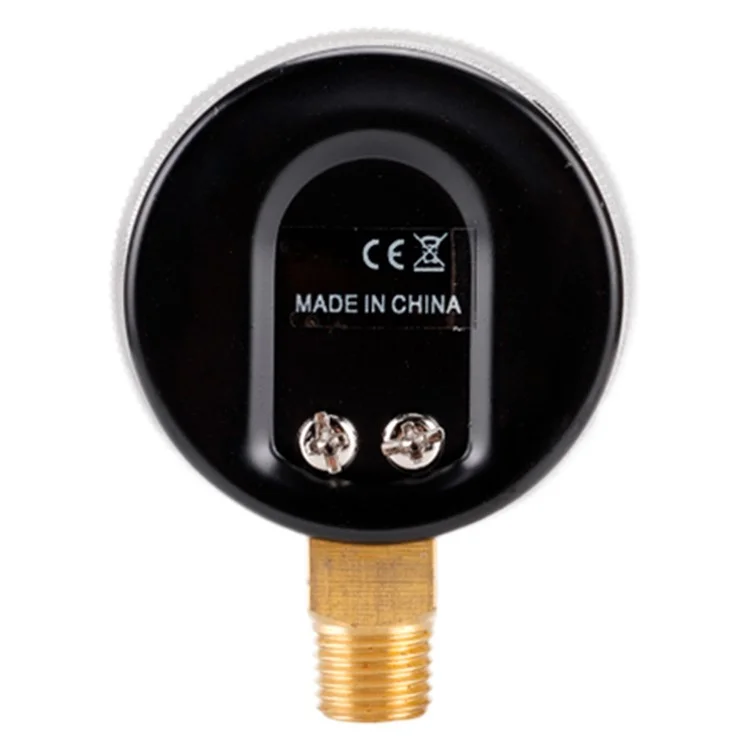 TS-Y50-600psi Doble Escala Vacío de Agua Manómetro de Presión Alta Precisión Gas Aire Manómetro de Presión 1 / 4'' NPT Montaje Inferior