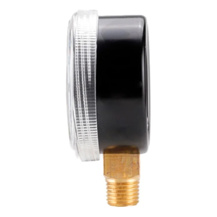 TS-Y50-600psi Doble Escala Vacío de Agua Manómetro de Presión Alta Precisión Gas Aire Manómetro de Presión 1 / 4'' NPT Montaje Inferior