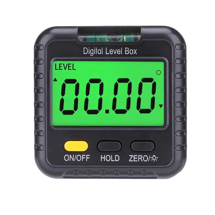 Nivel digital Angle Detector Angle Gauge con Bubble, Herramienta de medición de ángulo para carpintería, construcción