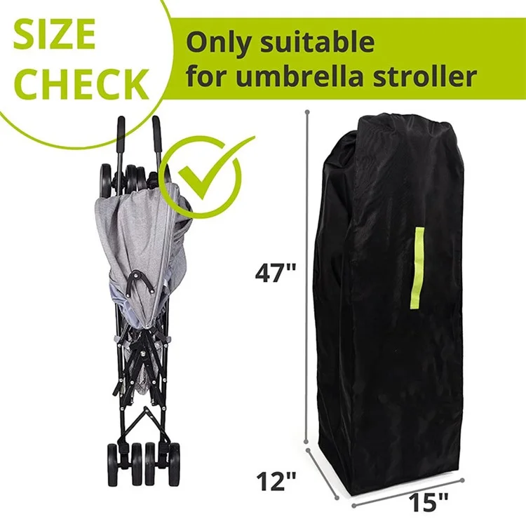 KG0213 Baby Stroller Travel Carry Bag Extra Large Shoulder Bag Stroller Storage Pouch