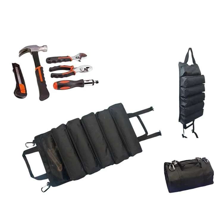 KG0211 Reparatur-Kit Werkzeugtasche Autoverbandskasten Wrap Roll Aufbewahrungstasche Organizer Hängetasche