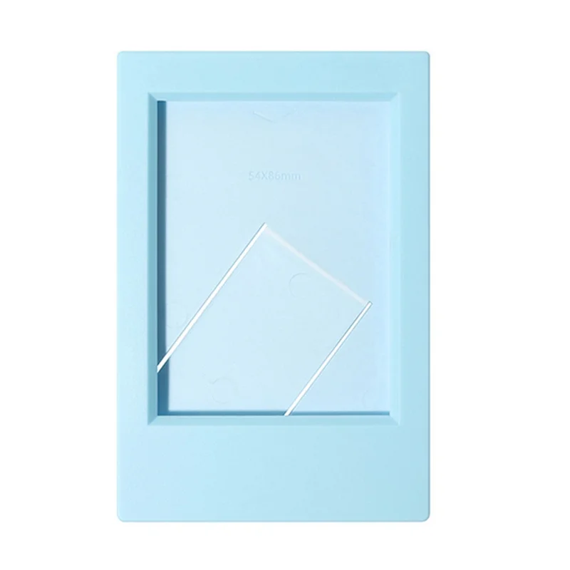 Mini 3-inch Vertical Photo Frame Classic Desktop Photo Frame Home Decor for Instant Camera - Sky Blue