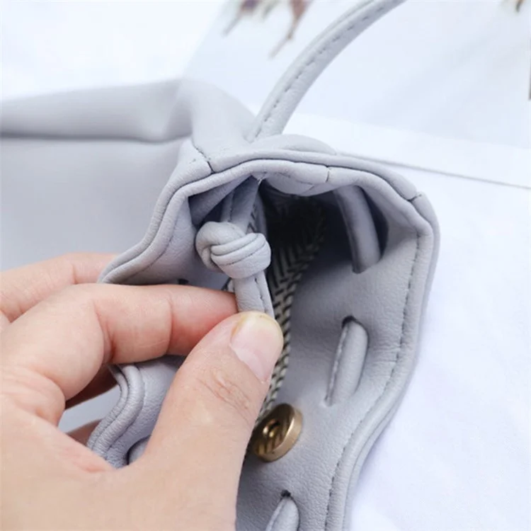 Mini Phone Crossbody Bag Shoulder Bag Smartphone Carry Pouch Daypack con cierre de cordón - Verde