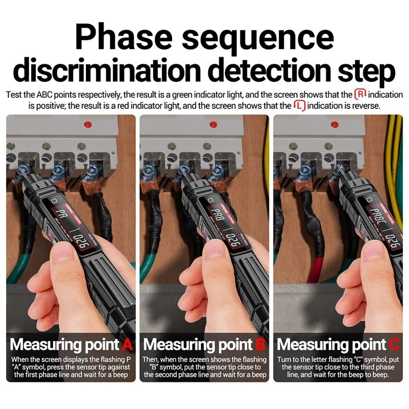 ANENG A3005B Digital Multimeter Penna Tipo Non a Contatto NCV AC / DC Tensione Rilevatore Intelligente Misuratore di Corrente - Versione Aggiornata