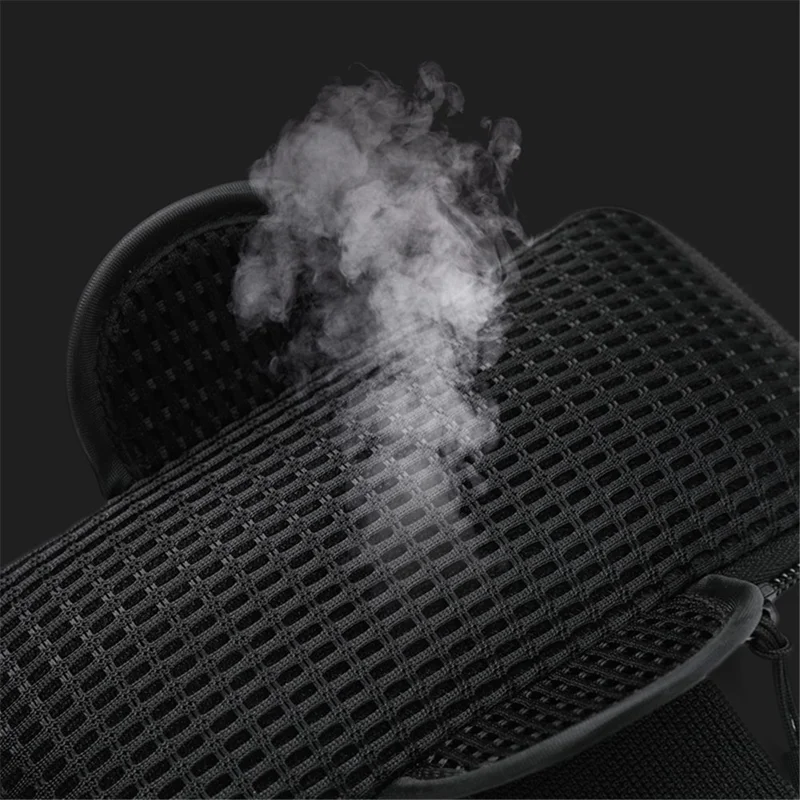 Oxford Fabric + Polyester Armband Phone Pouch Lightweight Cell Phones Bag for Outdoor Cycling - Grey