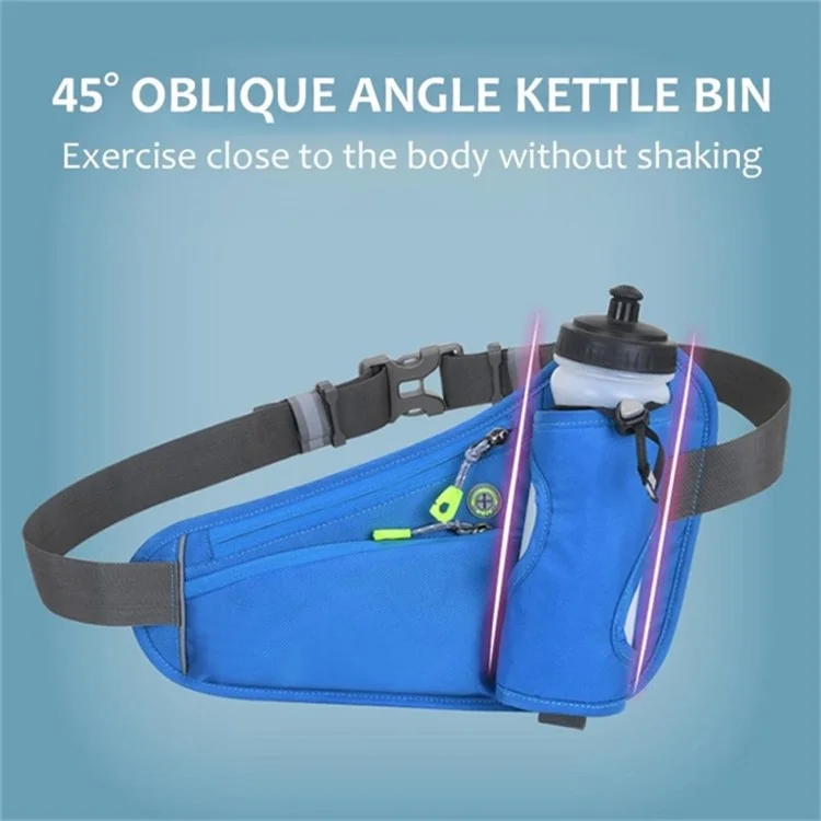 Поход Fanny Pack Water Doterder Outdoor Sport Sport Croning Train Taiste Mag Для Езды на Велосипеде Dog Walking - Синий