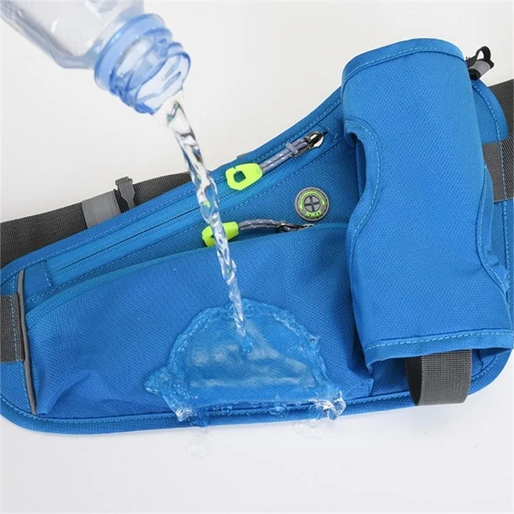 Поход Fanny Pack Water Doterder Outdoor Sport Sport Croning Train Taiste Mag Для Езды на Велосипеде Dog Walking - Синий