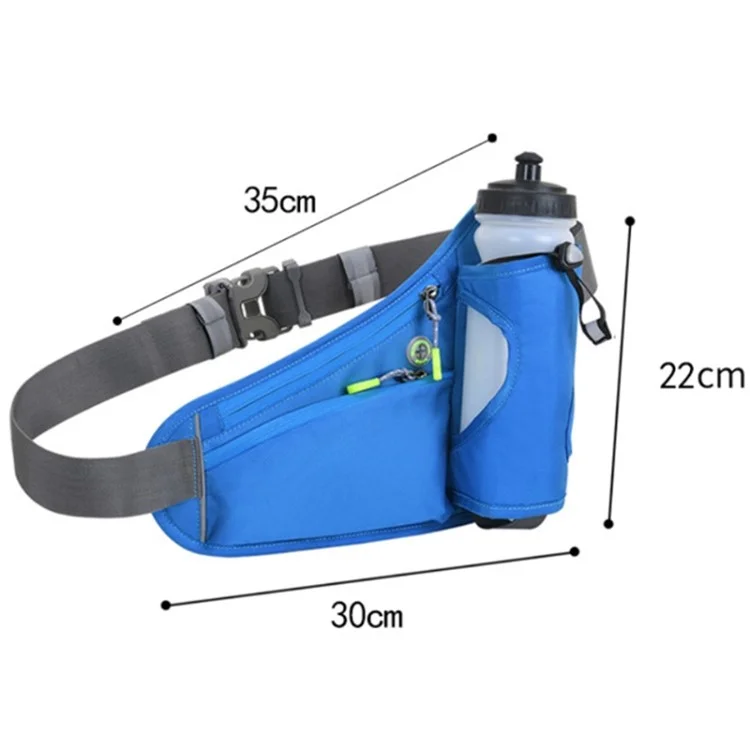 Поход Fanny Pack Water Doterder Outdoor Sport Sport Croning Train Taiste Mag Для Езды на Велосипеде Dog Walking - Синий