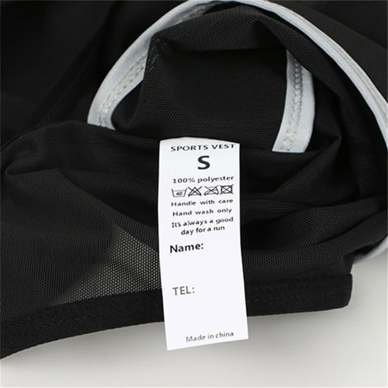 Chest Phone Holder Running Vest Reflective Night Jogging Polyester Vest with Pockets - Size M