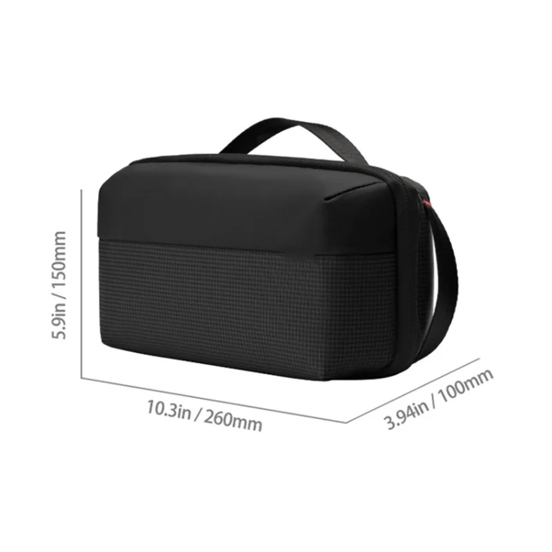 Portable Data Cable Digital Accessories Organizer Pouch Power Bank Handbag Makeup Toiletries Storage Hand Bag