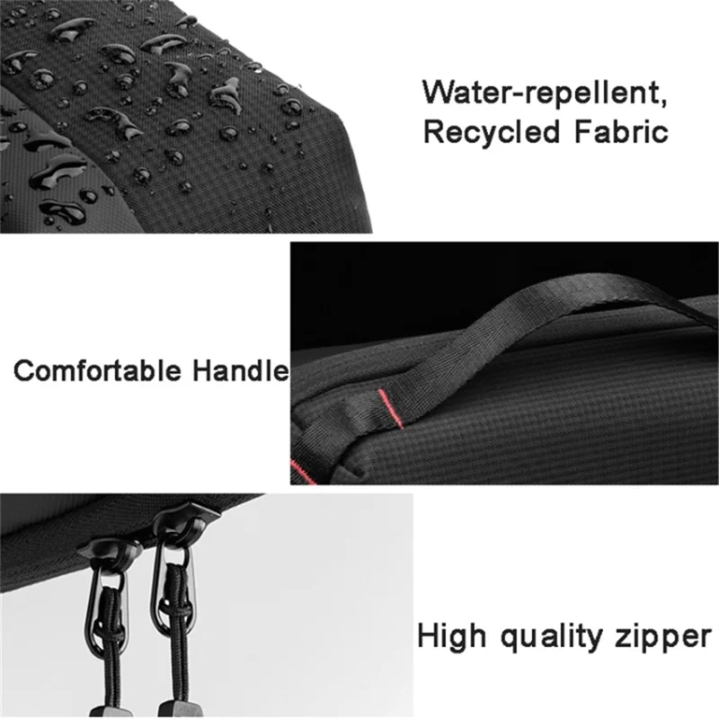 Portable Data Cable Digital Accessories Organizer Pouch Power Bank Handbag Makeup Toiletries Storage Hand Bag