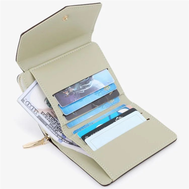 TAILIAN T6107-003 Многофункциональный бумажник для женщин, из искусственной кожи ПУ, для хранения наличных денег, сумка для переноски - Розовый