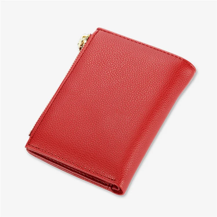 TAILIAN T2602-089 Girl's Wallet PU Leather Travel Card Storage Holder Coin Pouch Bag Billfold for Women - Pink