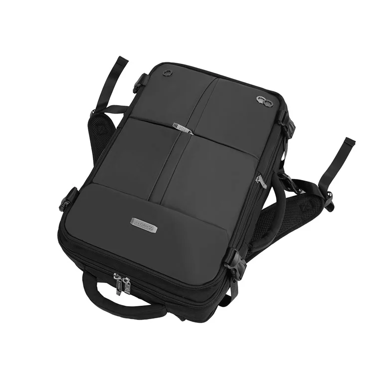 BOISEEN 3506 Waterproof Oxford Cloth Laptop Backpack Men's Travel Shoulders Bag Briefcase Handbag