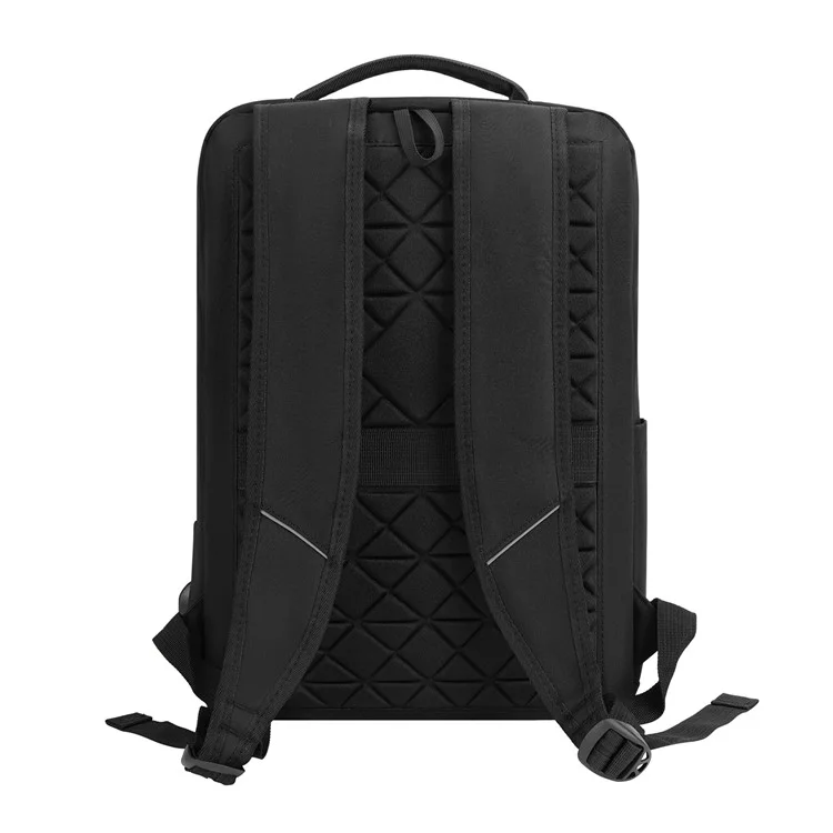 BOISEEN 3537 Oxford Cloth 15.6-Inch Laptop Backpack Men's Travel Shoulders Bag with External USB Port