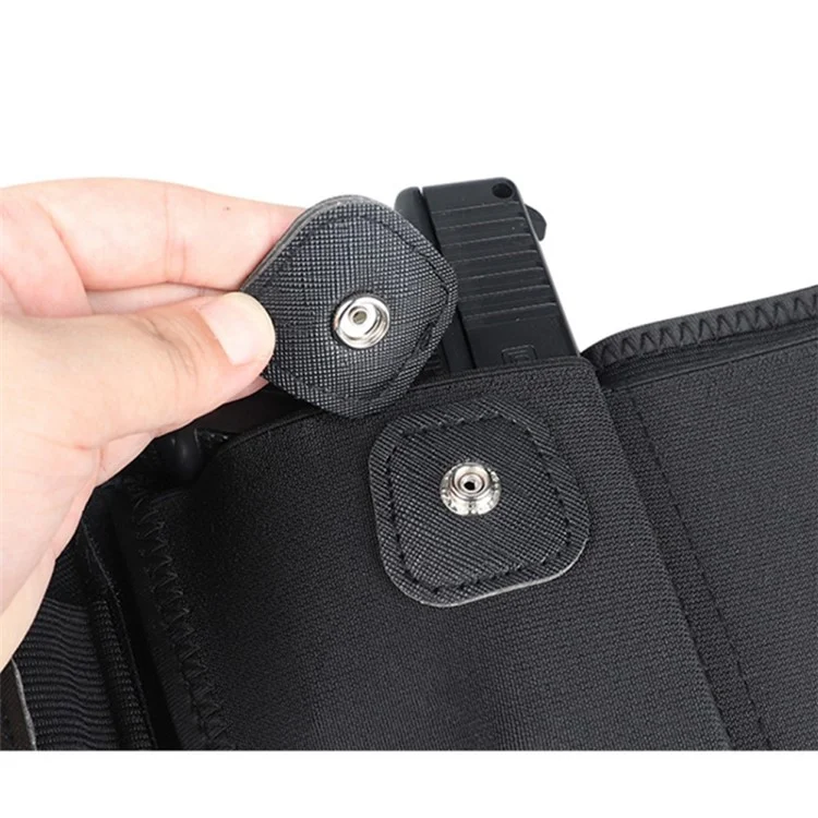 40 inch Neoprene Tactical Belt Holster Military Army Concealed Waistband Pistol Holster - Left Hand