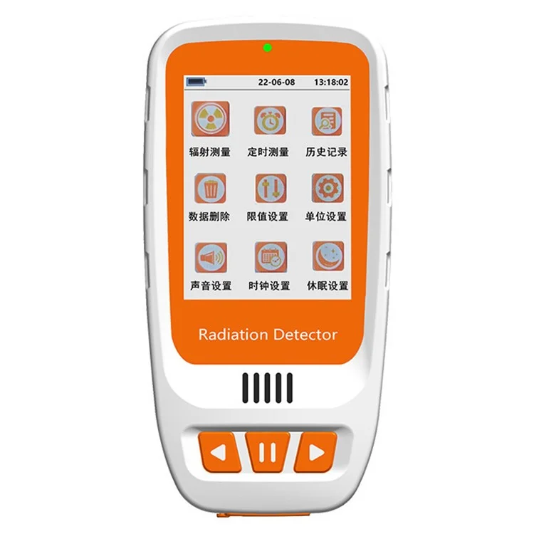 HFS-20 Nuclear Radiation Detector 2.0" Schermo TFT Grande Dosimetro Radiazioni Alimentato a Batteria Monitor Radiazioni